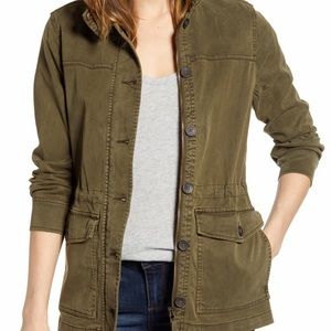 Lucky Brand Utility Jacket in Olive